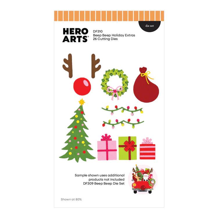 Hero Arts Dies - Beep Beep Holiday Extras