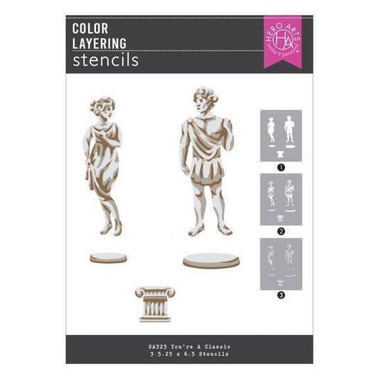 Hero Arts Stencils - You're A Classic