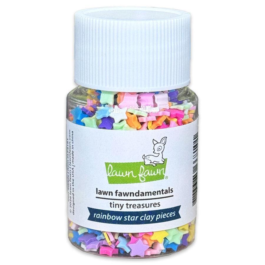 Lawn Fawn Clay Pieces - Rainbow Star