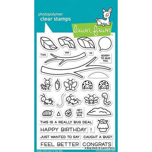 Lawn Fawn Clear Stamps - A Bug Deal