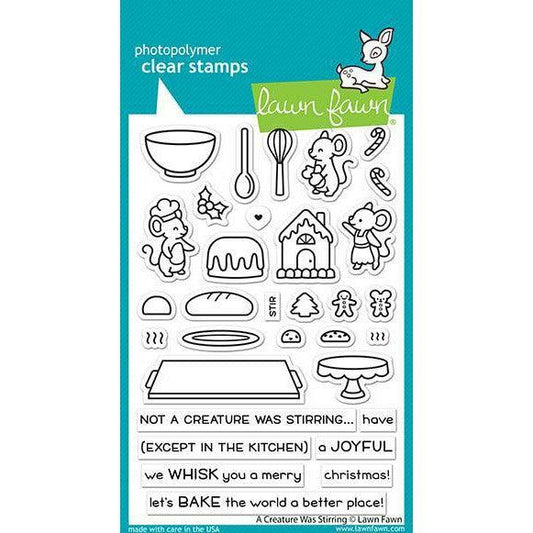 Lawn Fawn Clear Stamps - A Creature Was Stirring
