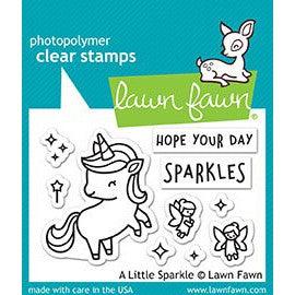 Lawn Fawn Clear Stamps - A Little Sparkle