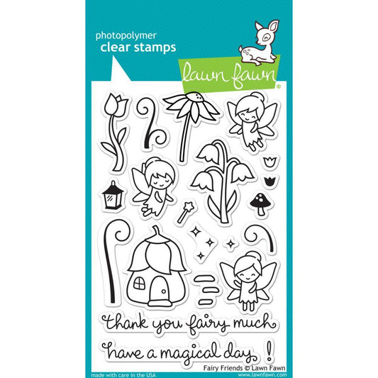 Lawn Fawn Clear Stamps - Fairy Friends