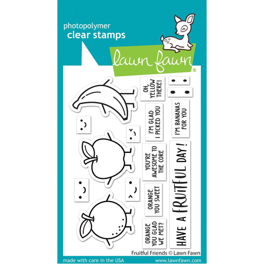 Lawn Fawn Clear Stamps - Fruitful Friends