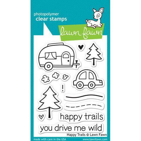 Lawn Fawn Clear Stamps - Happy Trails