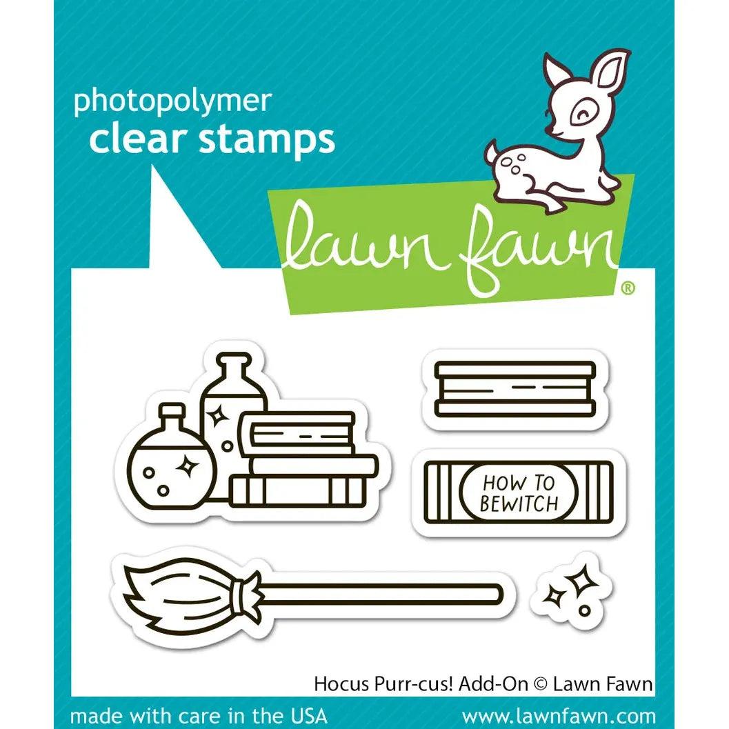 Lawn Fawn Clear Stamps - Hocus Purr-cus! Add-On