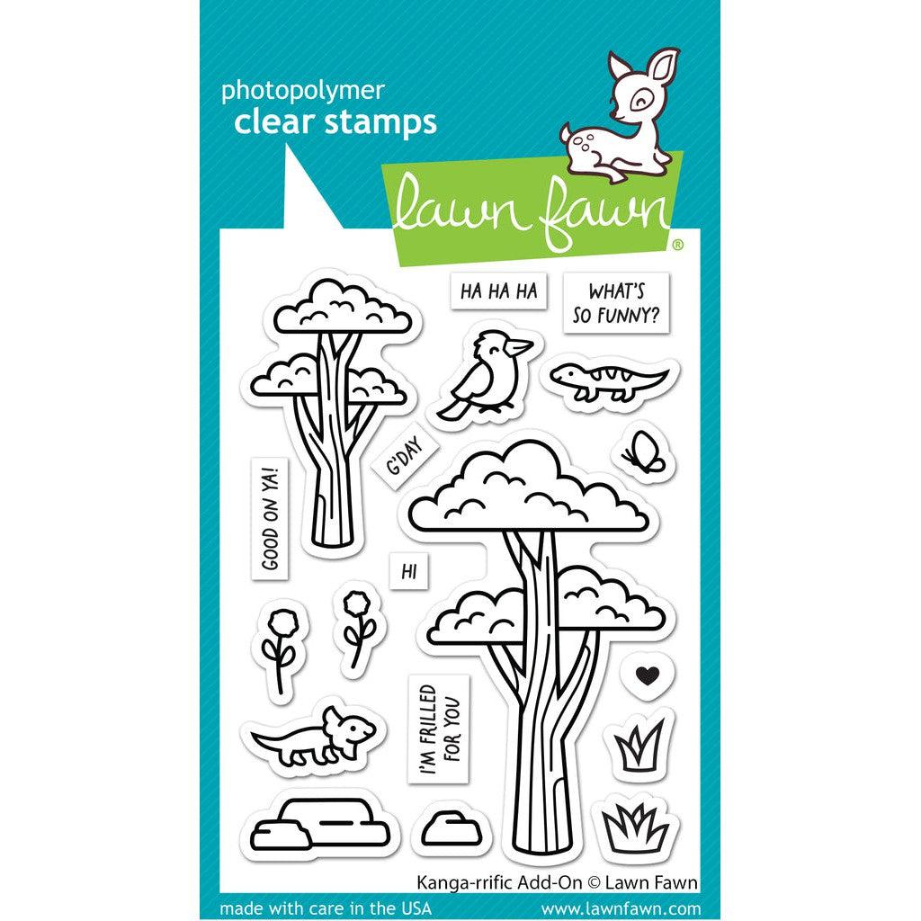 Lawn Fawn Clear Stamps - Kanga-Rrific Add-On
