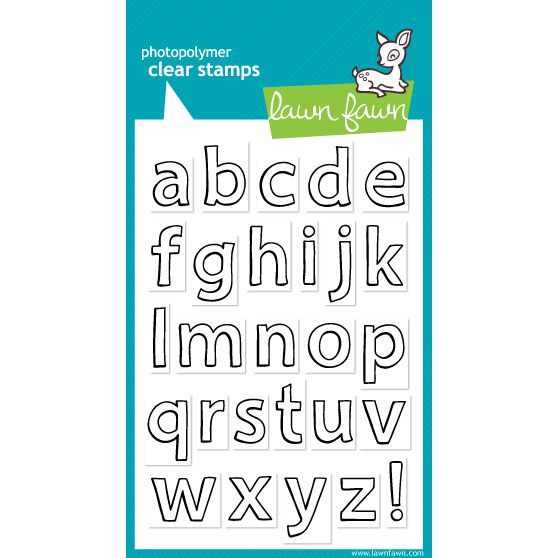 Lawn Fawn Clear Stamps - Quinn's ABCs