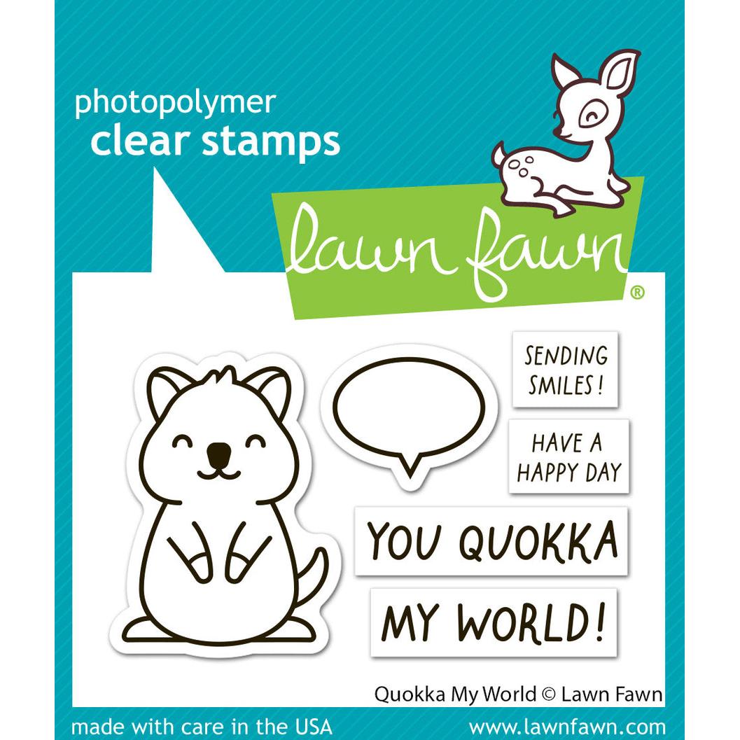 Lawn Fawn Clear Stamps - Quokka My World