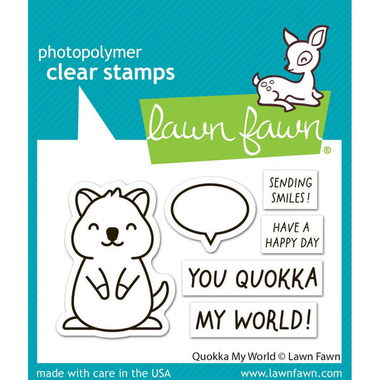 Lawn Fawn Clear Stamps - Quokka My World