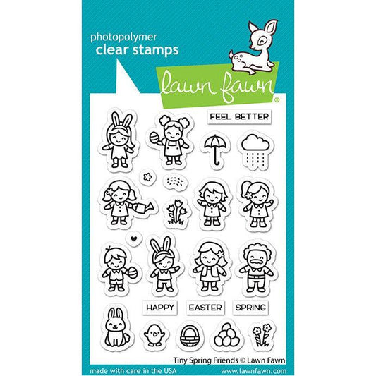 Lawn Fawn Clear Stamps - Tiny Spring Friends