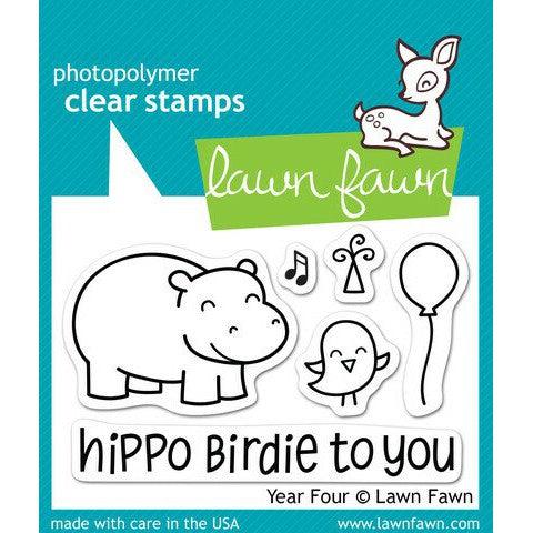 Lawn Fawn Clear Stamps - Year Four
