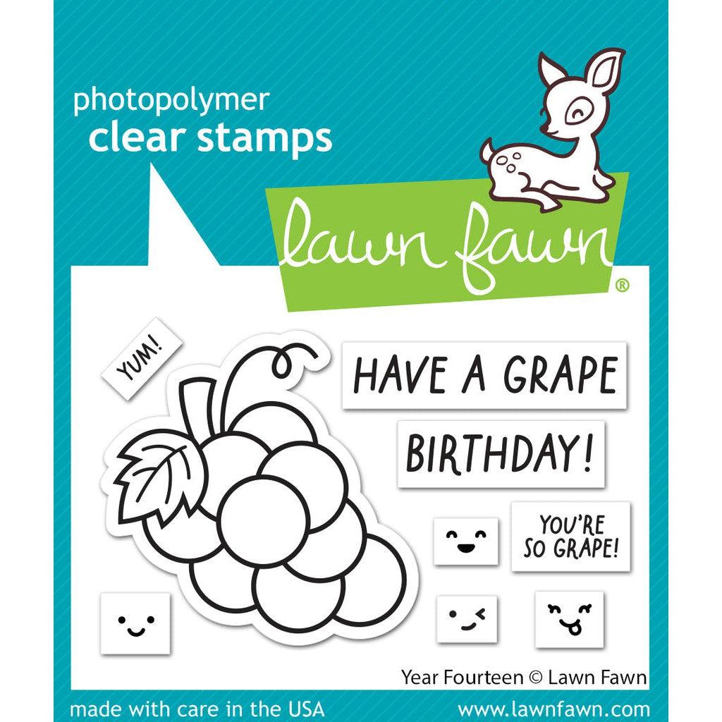 Lawn Fawn Clear Stamps - Year Fourteen