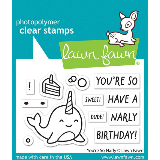 Lawn Fawn Clear Stamps - You're So Narly
