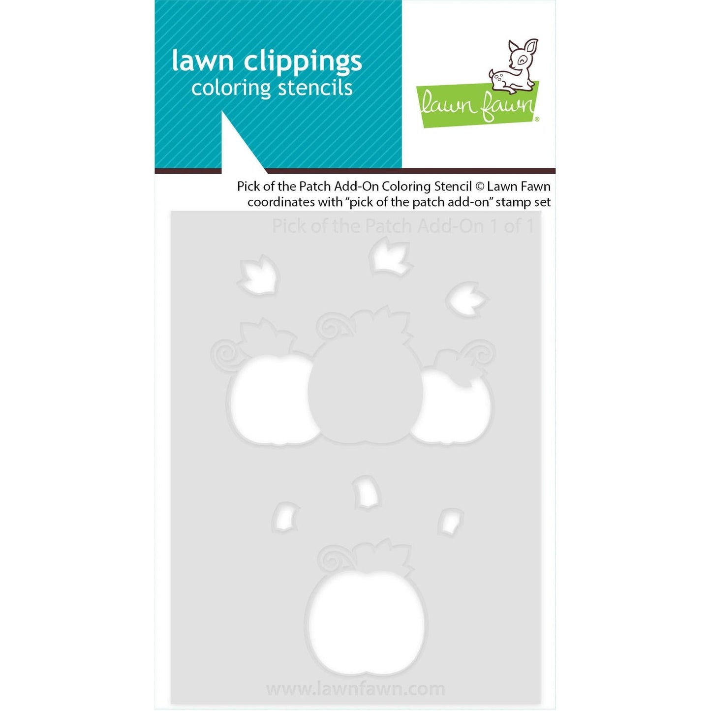 Lawn Fawn Coloring Stencils - Pick of the Patch Add-on