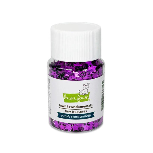 Lawn Fawn Confetti - Purple Stars