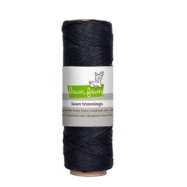 Lawn Fawn Hemp Twine - Black
