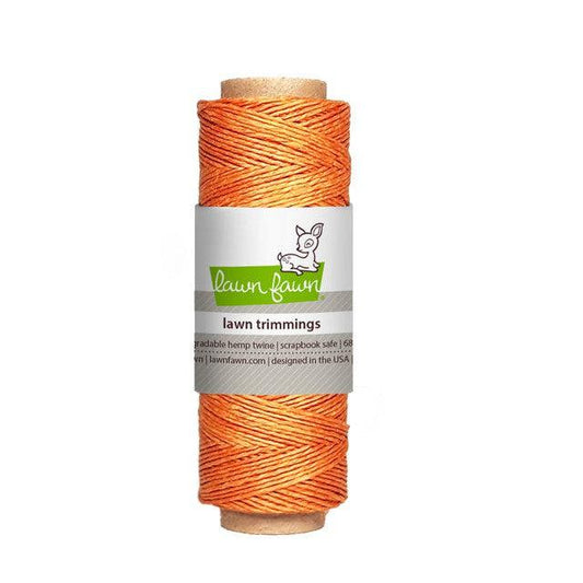 Lawn Fawn Hemp Twine - Orange