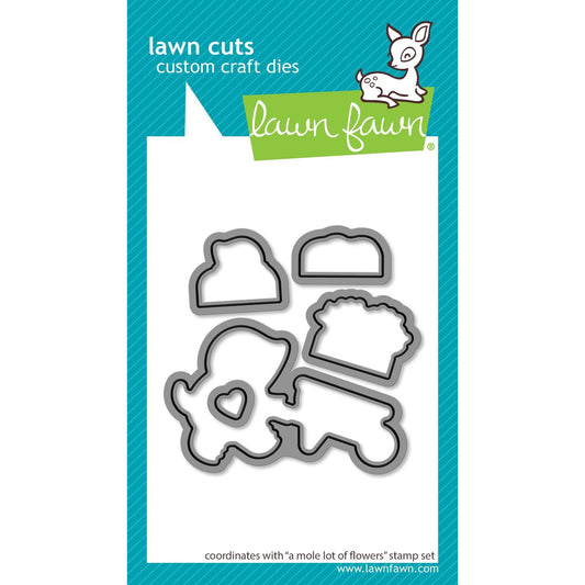 Lawn Fawn Lawn Cuts - A Mole Lot of Flowers