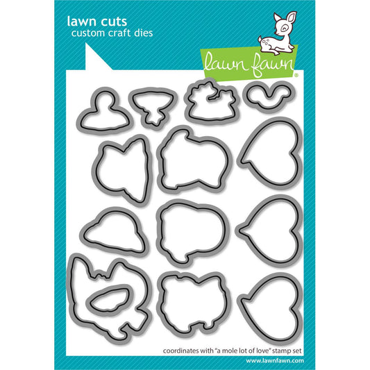 Lawn Fawn Lawn Cuts - A Mole Lot of Love