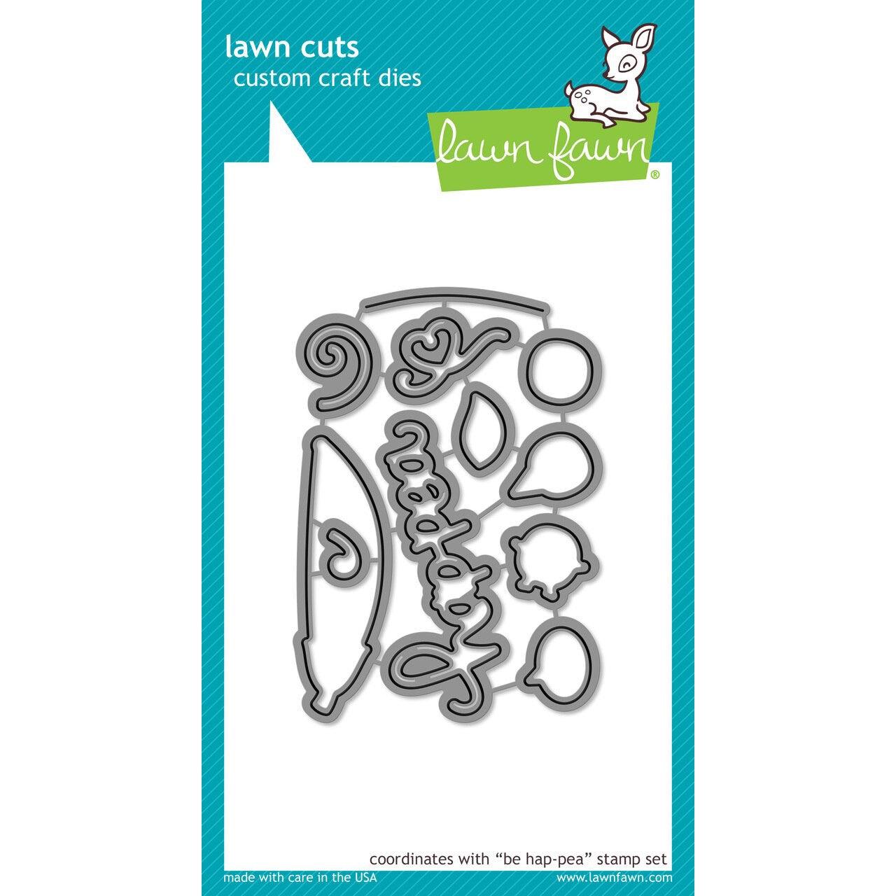Lawn Fawn Lawn Cuts - Be Hap-pea