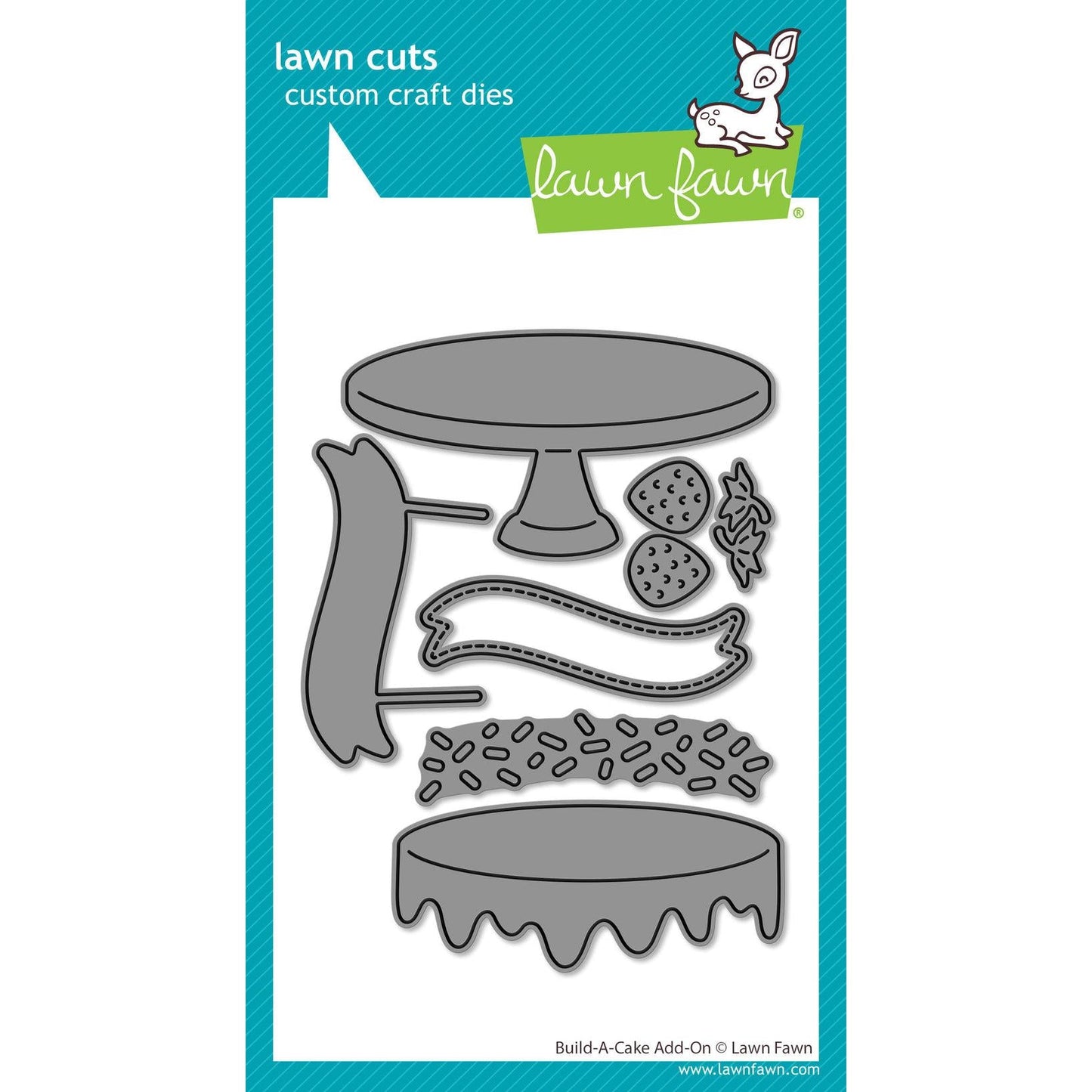 Lawn Fawn Lawn Cuts - Build-A-Cake Add-On
