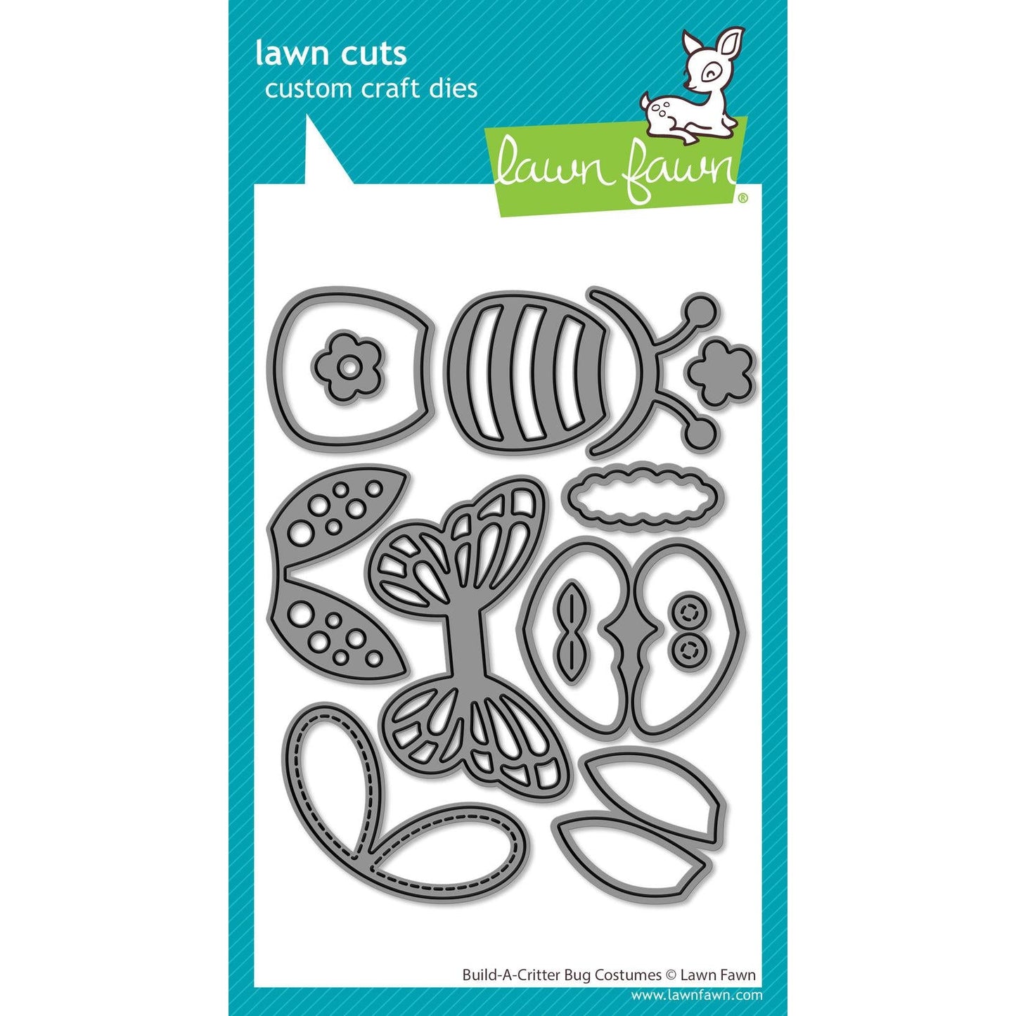 Lawn Fawn Lawn Cuts - Build-A-Critter Bug Costumes