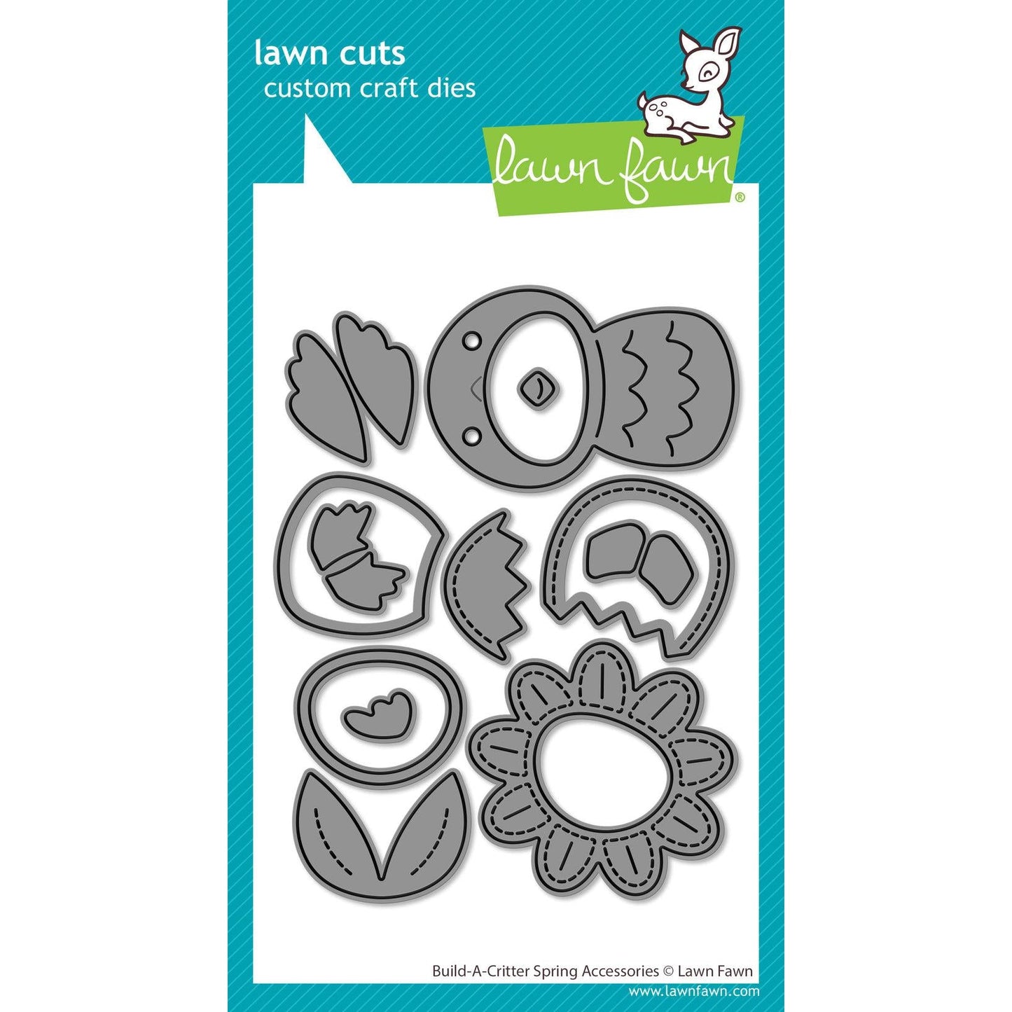 Lawn Fawn Lawn Cuts - Build-A-Critter Spring Accessories