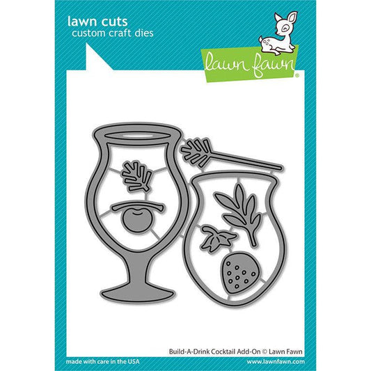 Lawn Fawn Lawn Cuts - Build-A-Drink Cocktail Add-On