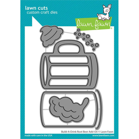 Lawn Fawn Lawn Cuts - Build-A-Drink Root Beer Add-On