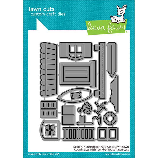 Lawn Fawn Lawn Cuts - Build-A-House Beach Add-On
