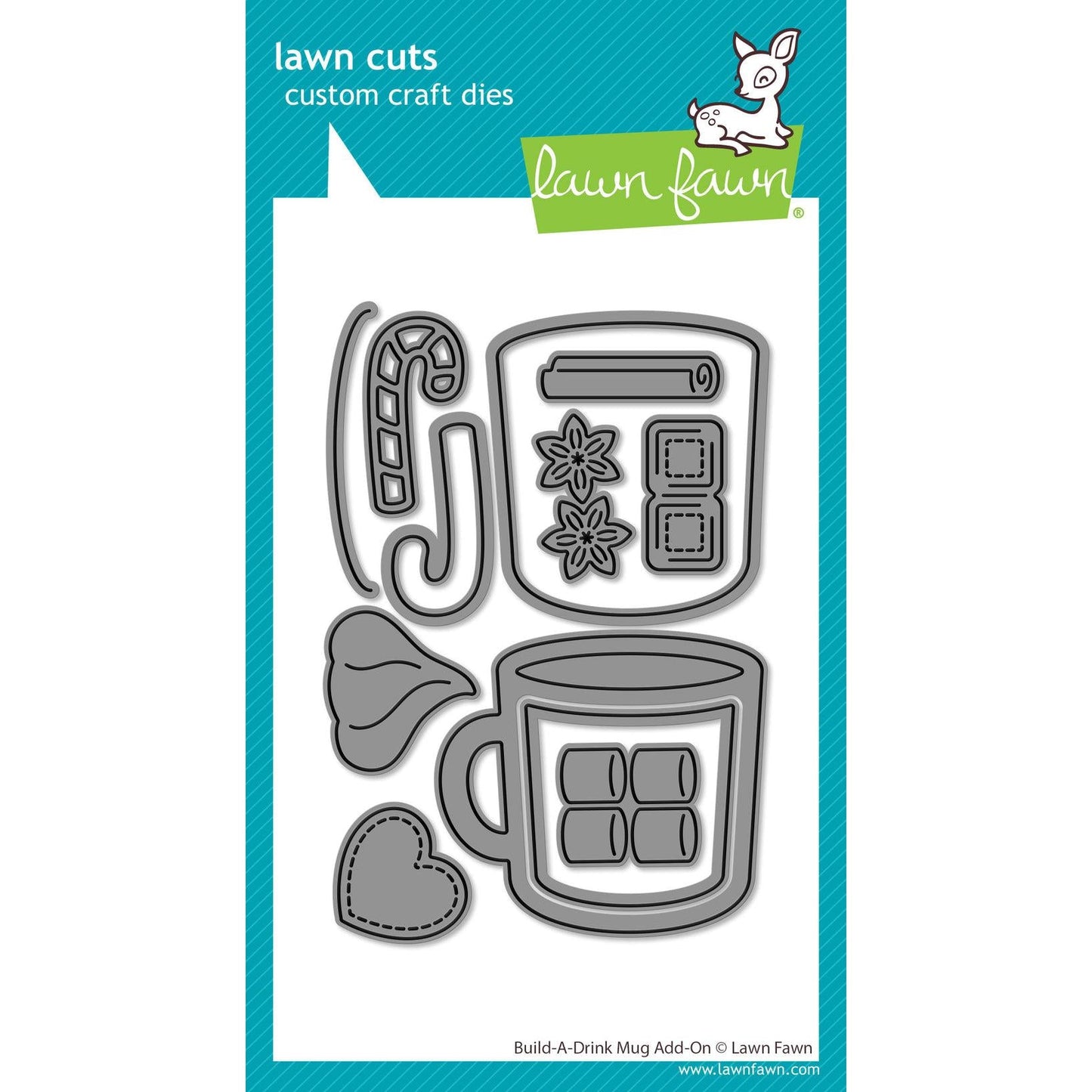 Lawn Fawn Lawn Cuts - Build-a-Drink Mug Add-on