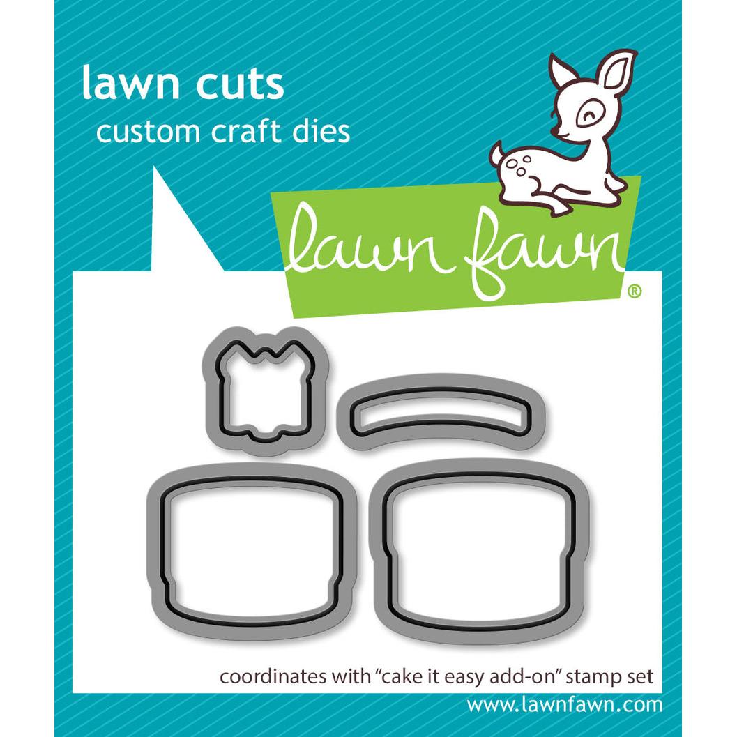 Lawn Fawn Lawn Cuts - Cake It Easy Add-On