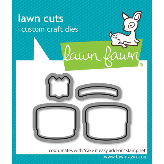 Lawn Fawn Lawn Cuts - Cake It Easy Add-On