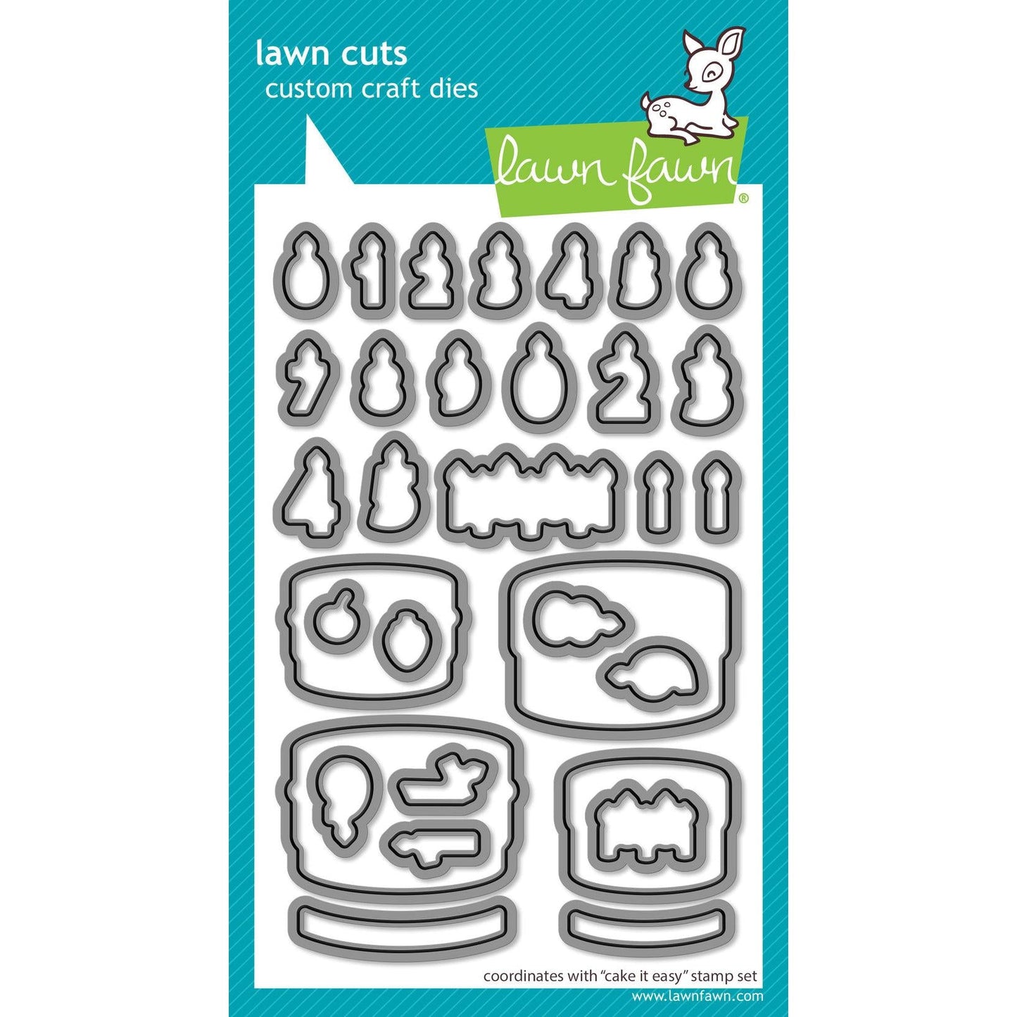 Lawn Fawn Lawn Cuts - Cake It Easy