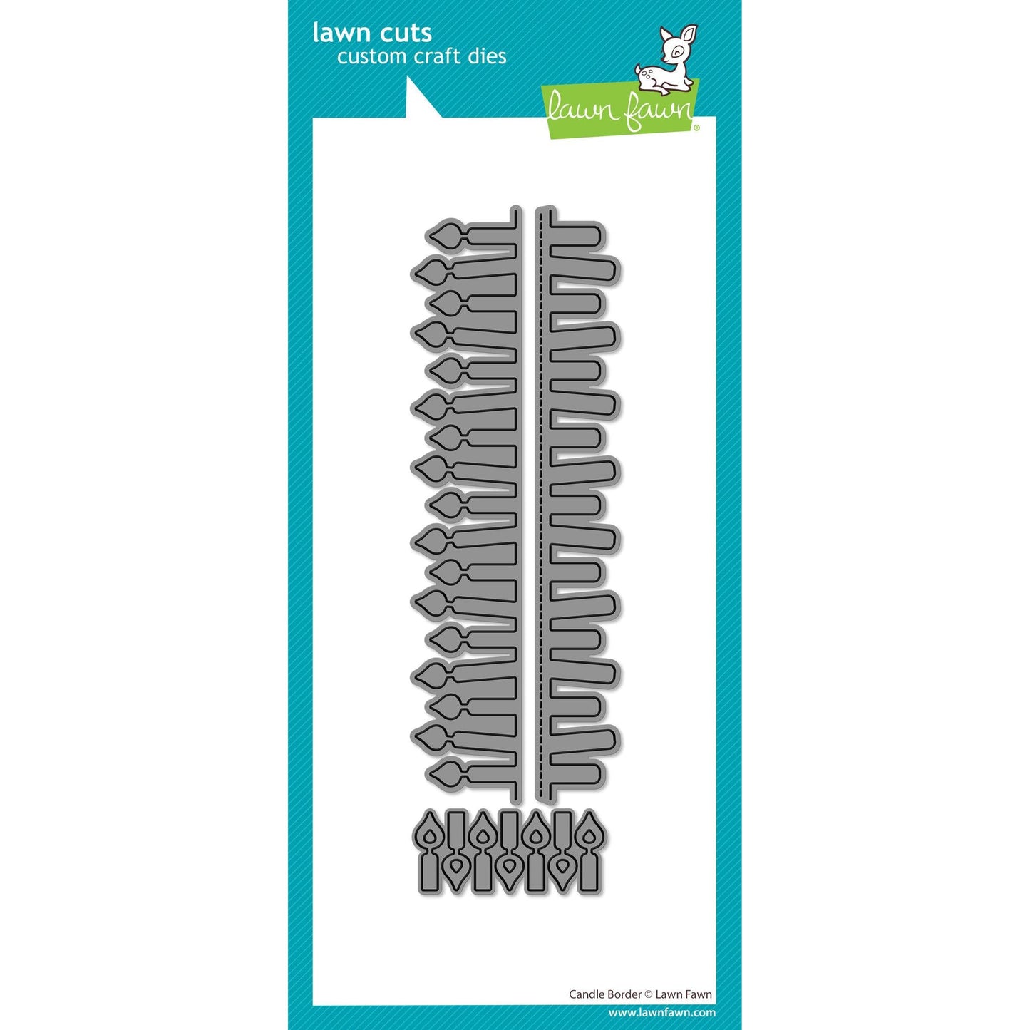 Lawn Fawn Lawn Cuts - Candle Border