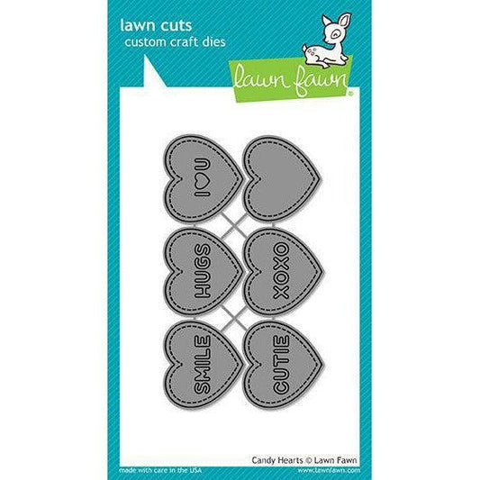 Lawn Fawn Lawn Cuts - Candy Hearts