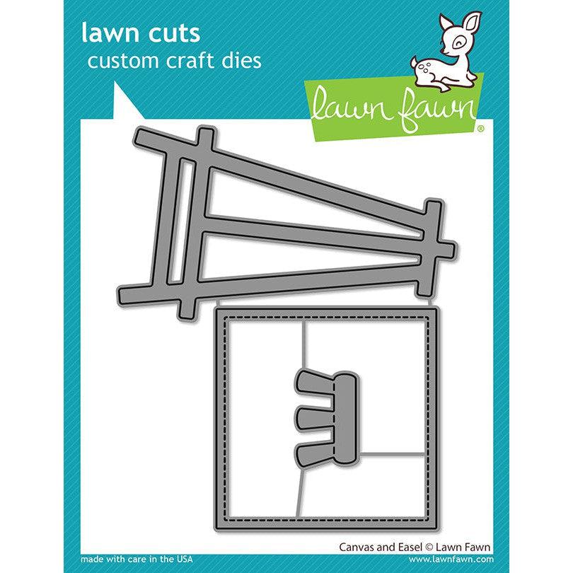Lawn Fawn Lawn Cuts - Canvas and Easel