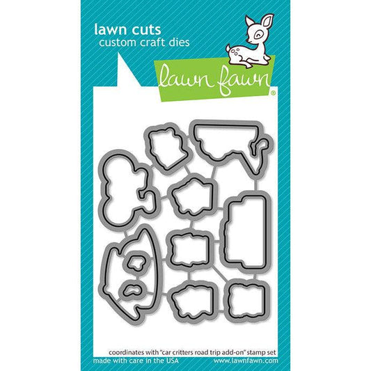 Lawn Fawn Lawn Cuts - Car Critters Road Trip Add-On
