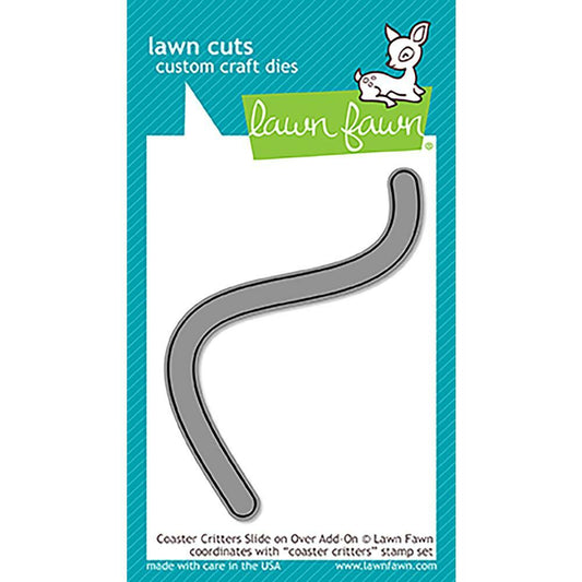 Lawn Fawn Lawn Cuts - Coaster Critters Slide on Over Add-On