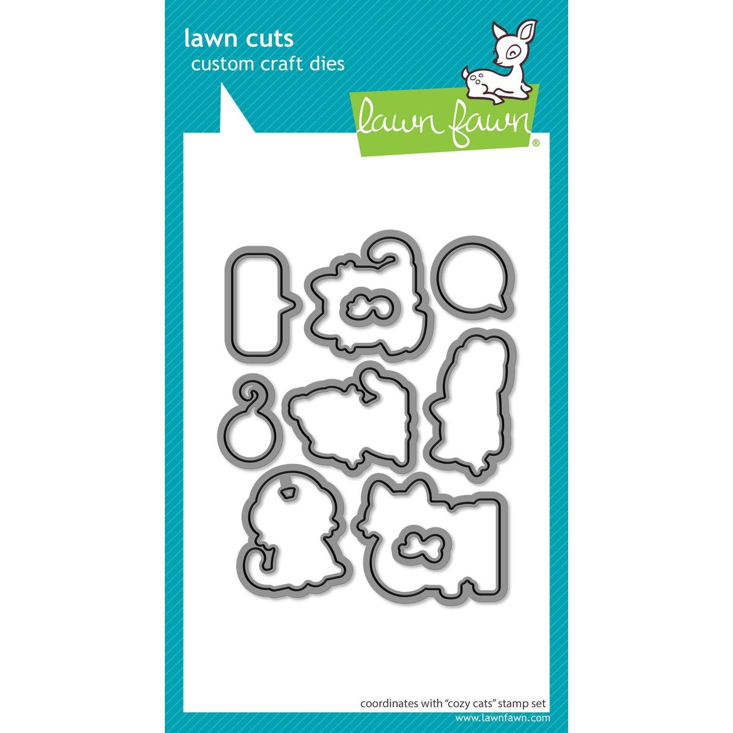Lawn Fawn Lawn Cuts - Cozy Cats