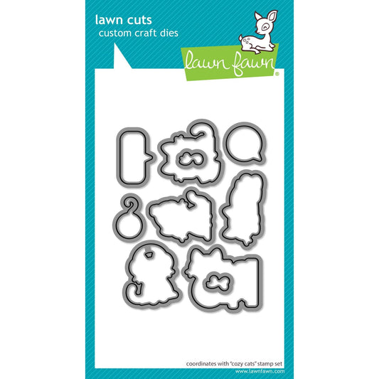 Lawn Fawn Lawn Cuts - Cozy Cats