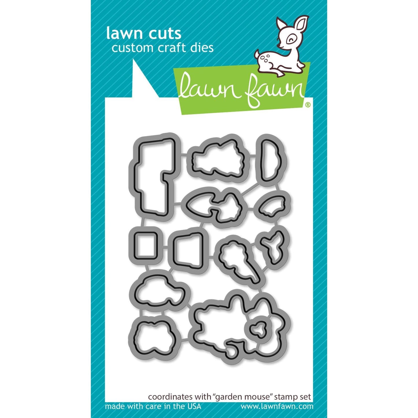 Lawn Fawn Lawn Cuts - Garden Mouse