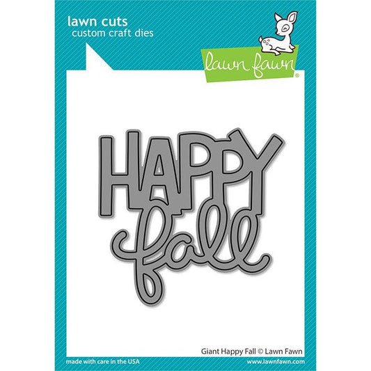 Lawn Fawn Lawn Cuts - Giant Happy Fall