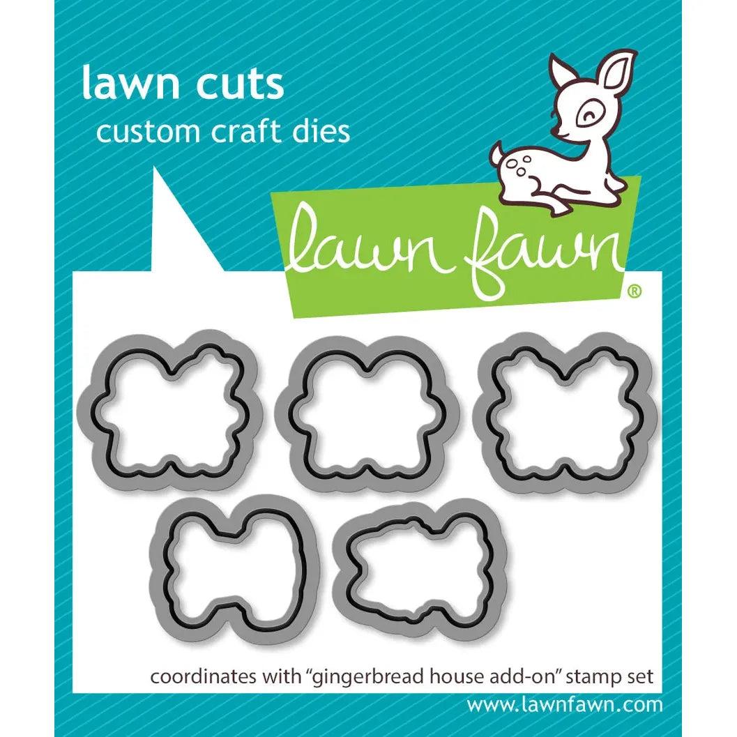 Lawn Fawn Lawn Cuts - Gingerbread House Add-On