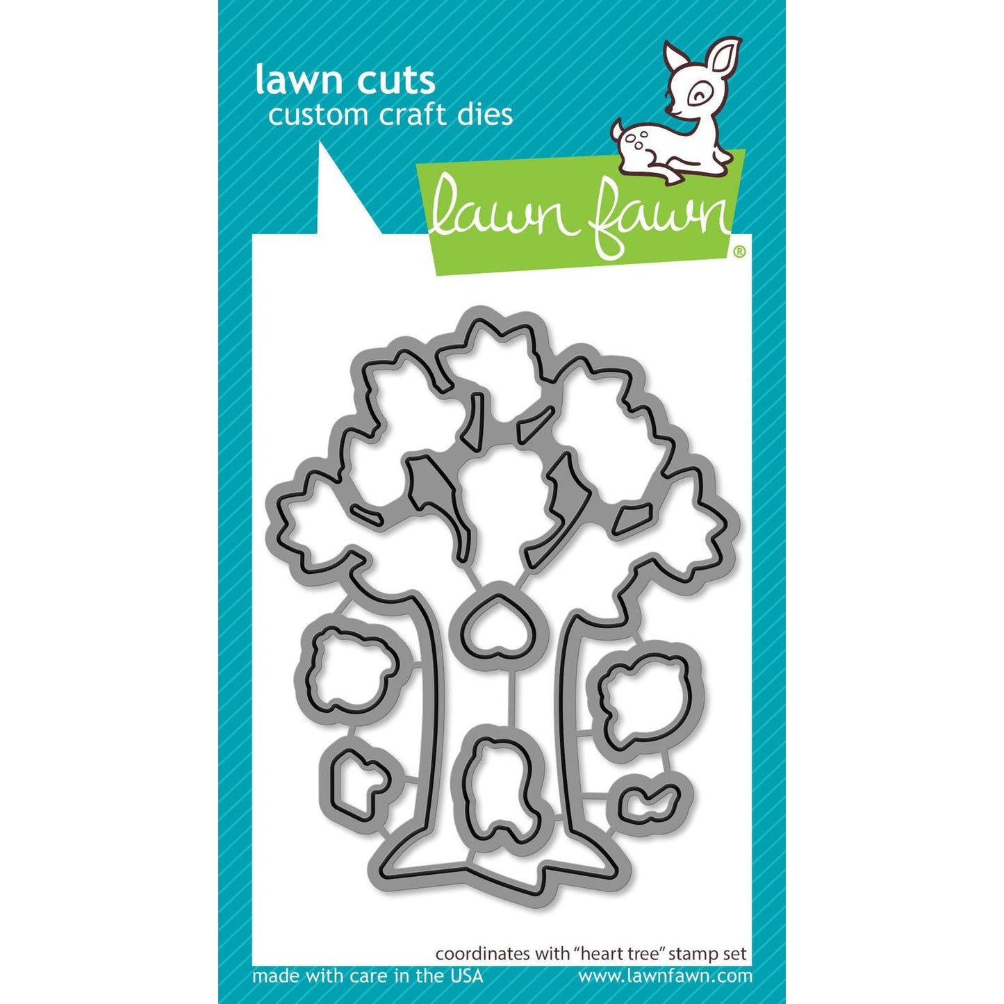 Lawn Fawn Lawn Cuts - Heart Tree