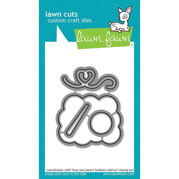 Lawn Fawn Lawn Cuts - How You Bean? Buttons Add-On