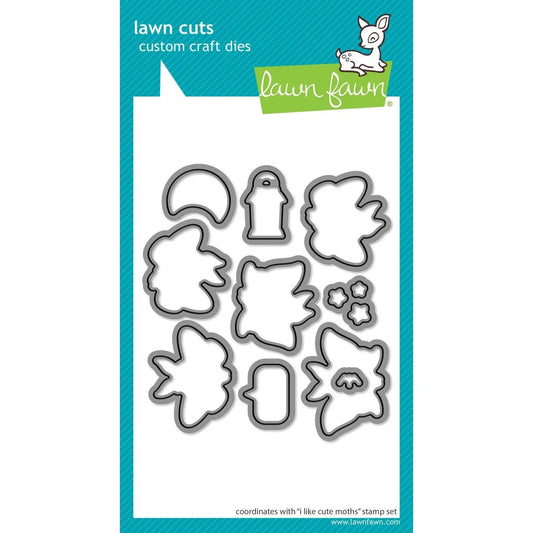 Lawn Fawn Lawn Cuts - I Like Cute Moths