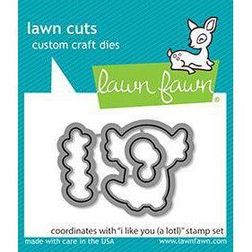 Lawn Fawn Lawn Cuts - I Like You (A Lotl)