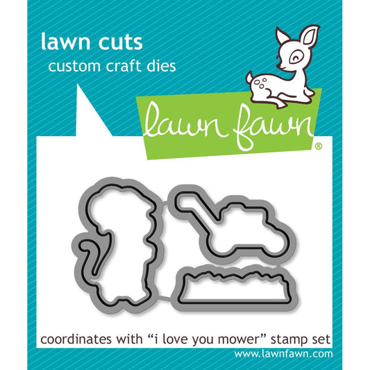 Lawn Fawn Lawn Cuts - I Love You Mower